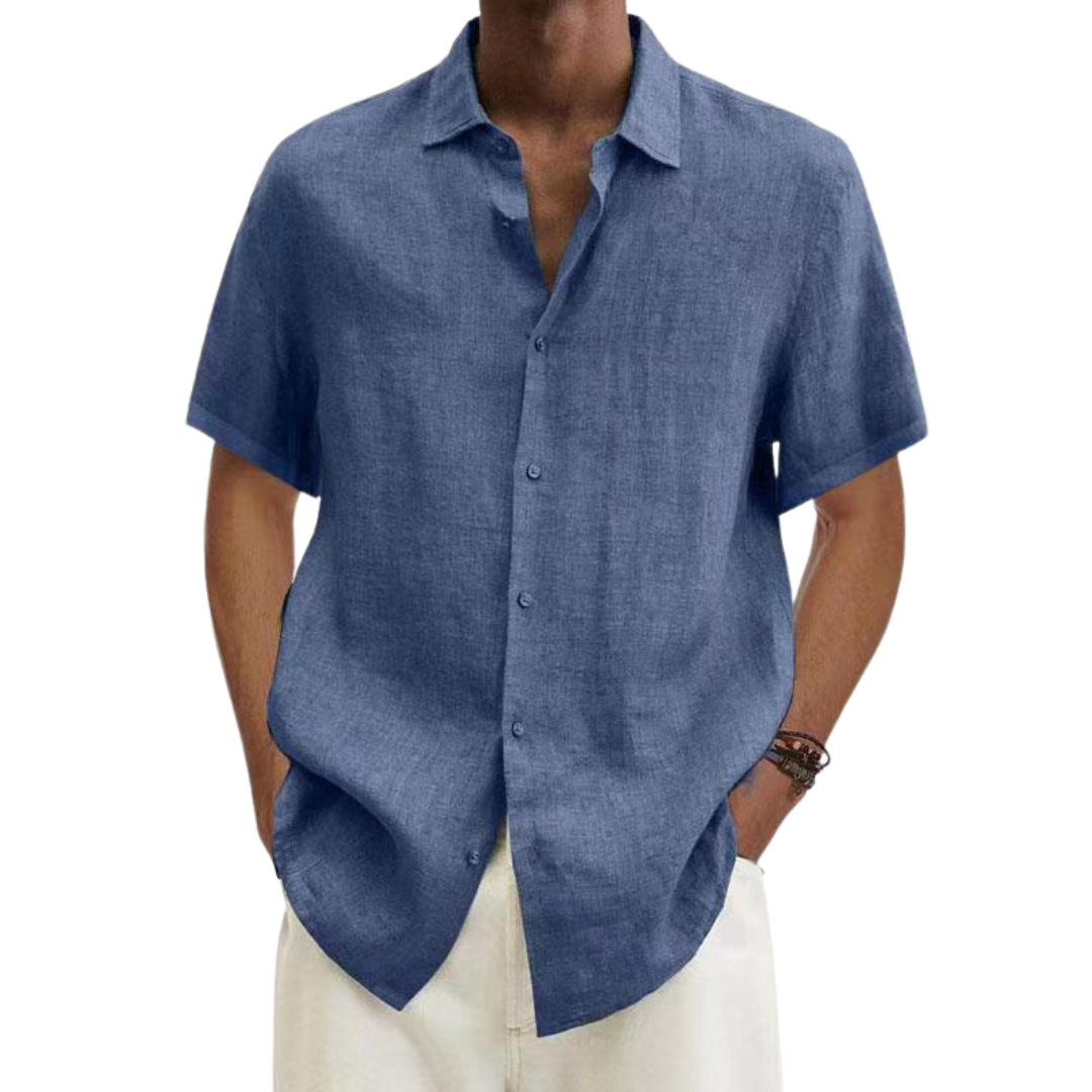 Classic Fit Short-Sleeve Shirt for Men