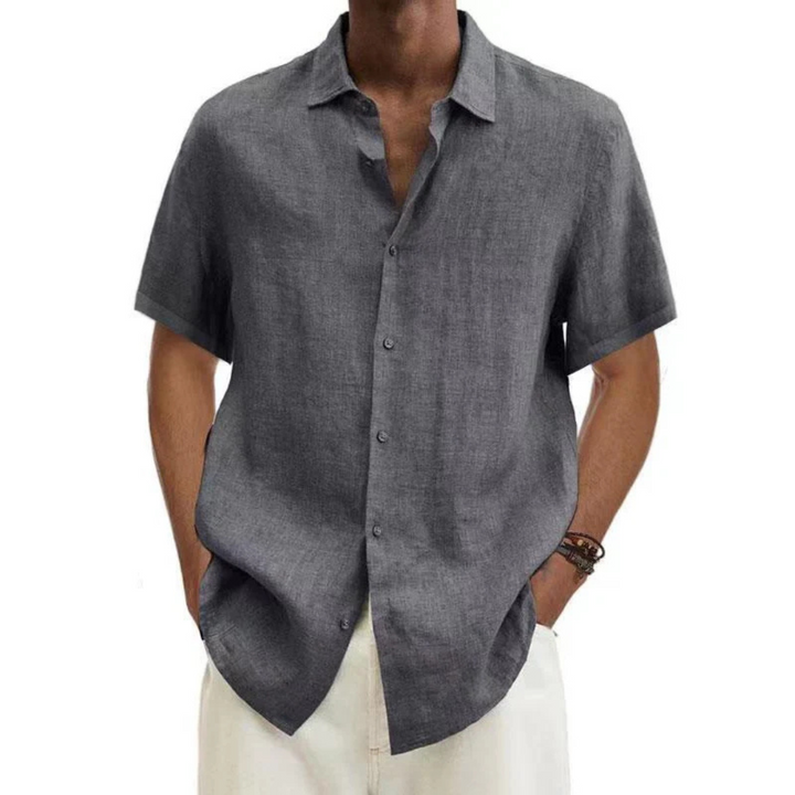 Classic Fit Short-Sleeve Shirt for Men