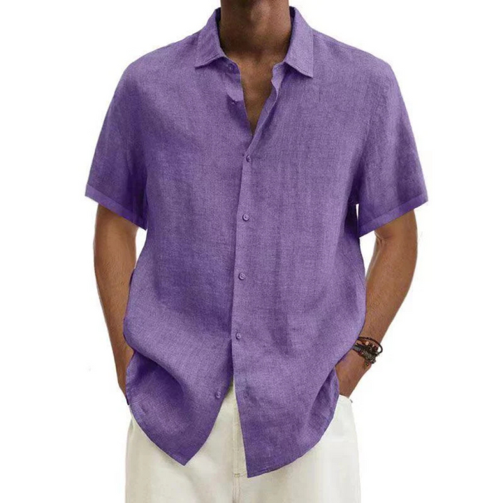 Classic Fit Short-Sleeve Shirt for Men