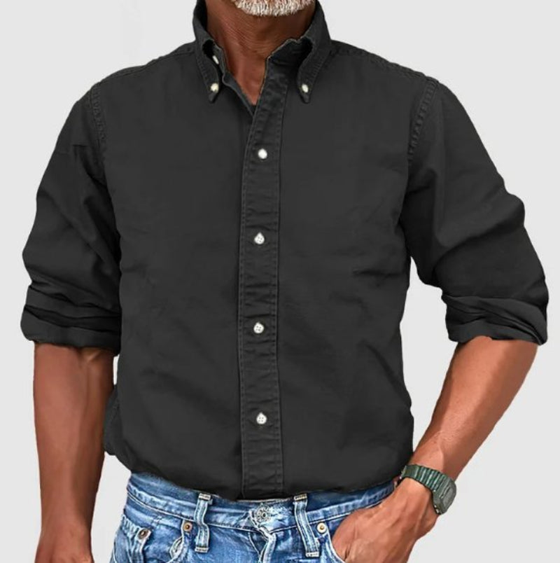 Classic Long-Sleeve Shirt for Men