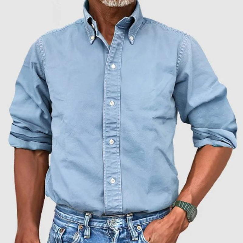 Classic Long-Sleeve Shirt for Men