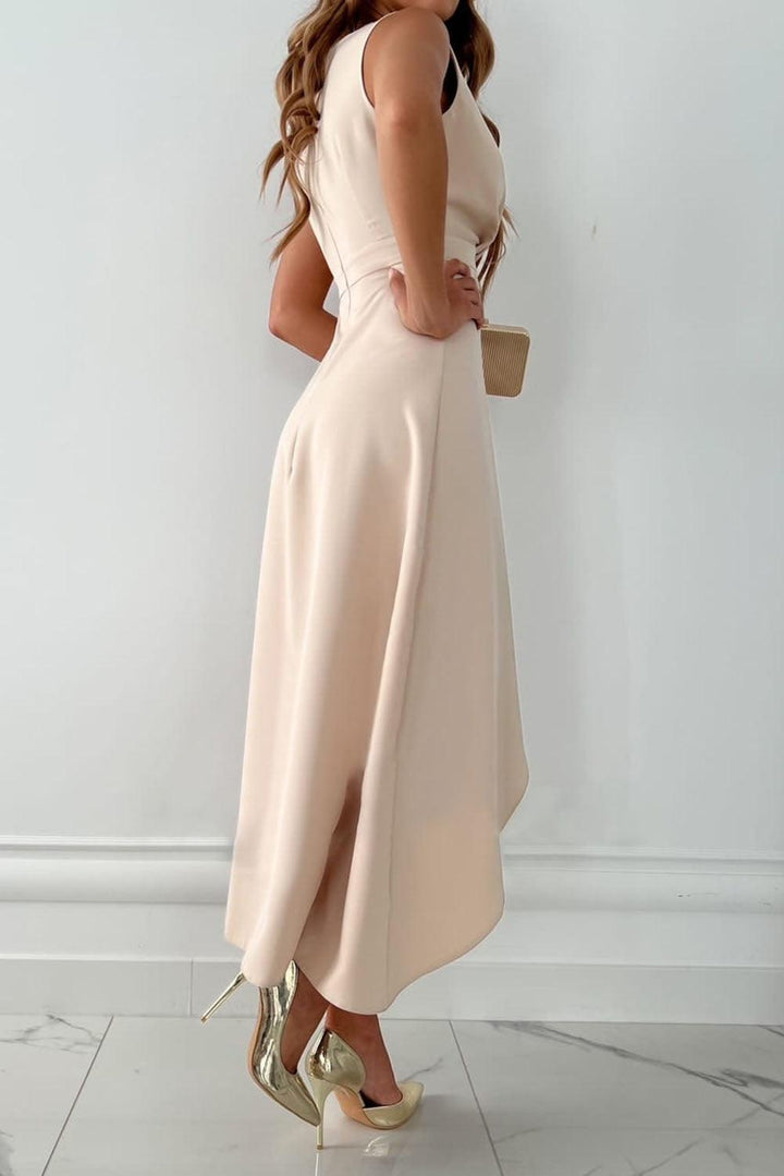 Cocktail V-Neck Dress Women