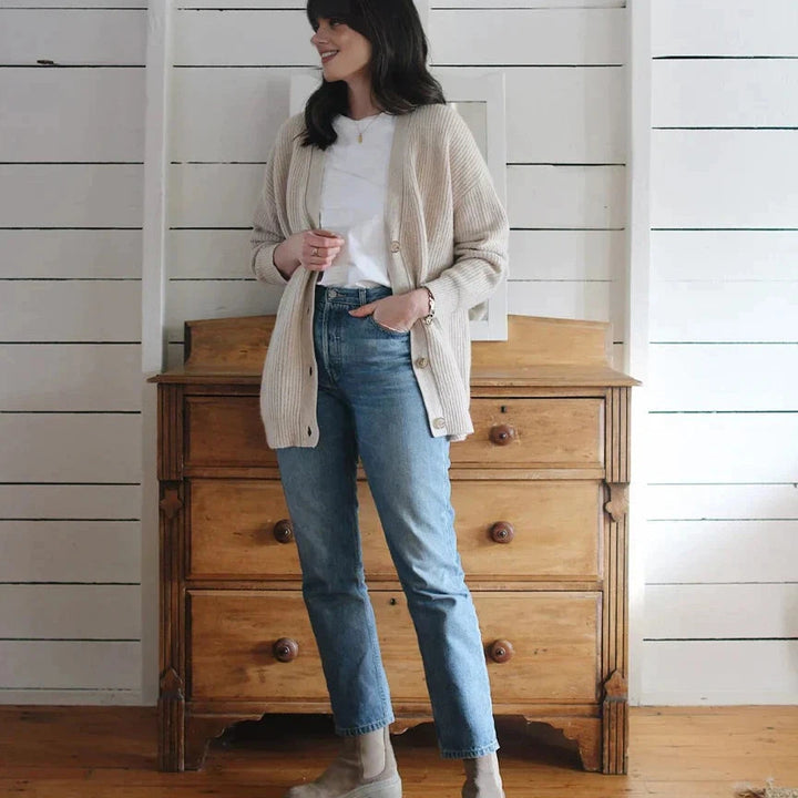 Florinda Cashmere Cocoon Cardigan