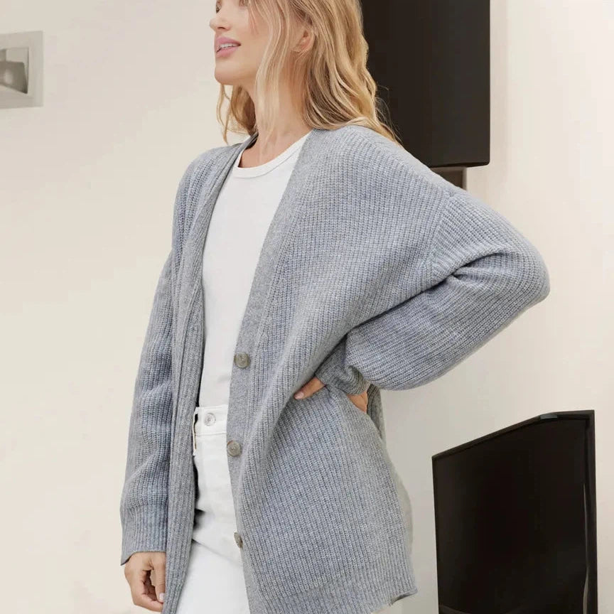 Florinda Cashmere Cocoon Cardigan
