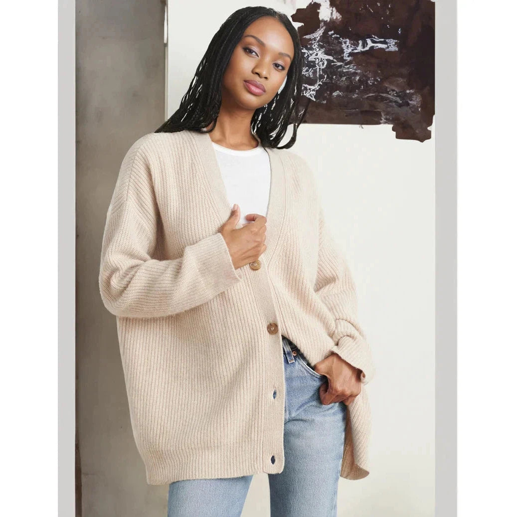 Florinda Cashmere Cocoon Cardigan