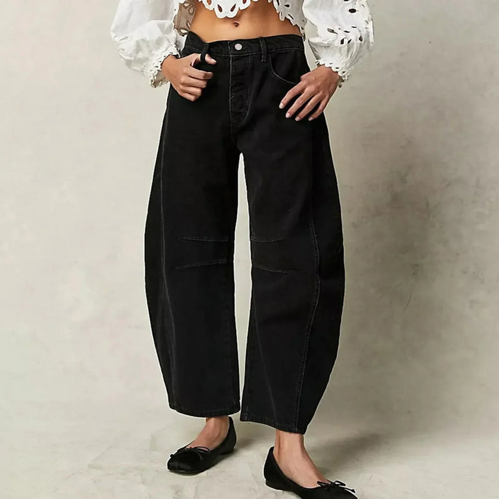 Comfort Jeans With Wide Leg
