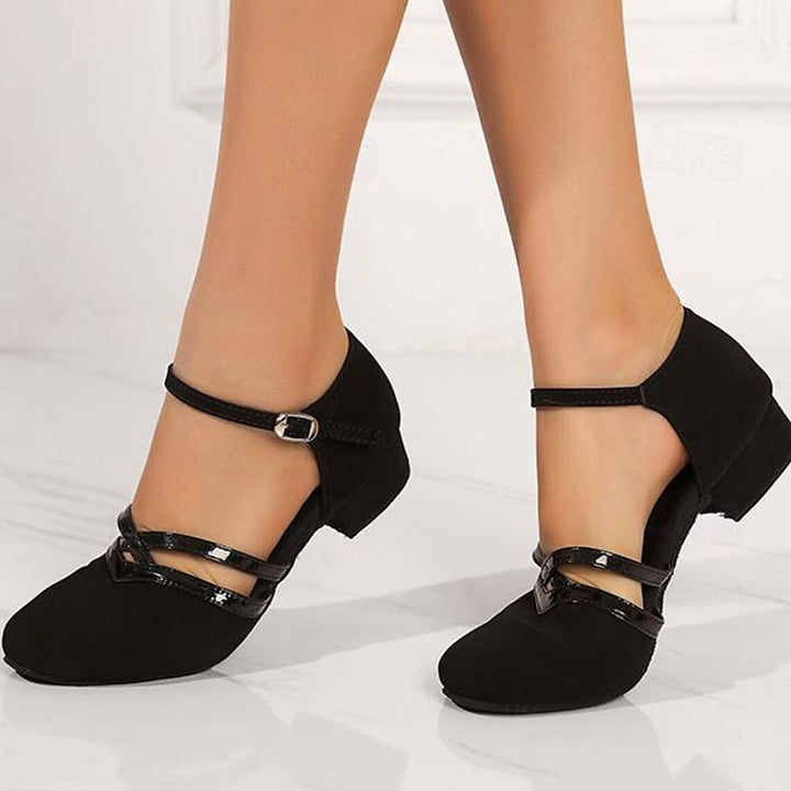 Dance Shoes with Footbed for Women – Flexible Sole