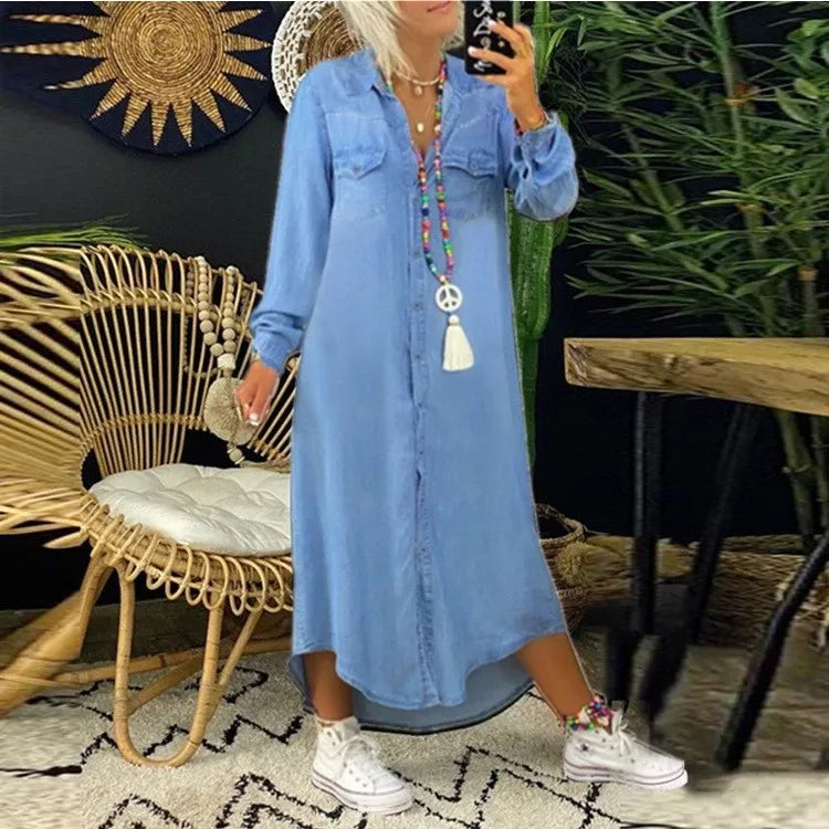 Strevan Denim Dress for Women
