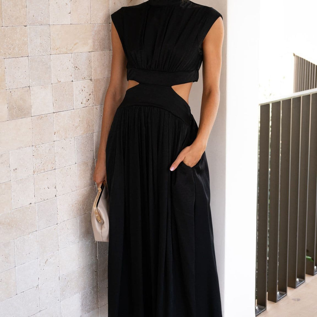 Sheila elegant dress with pockets