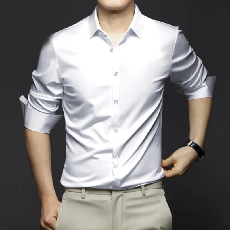 Elegant Silk Shirt For Men