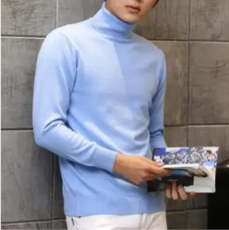 Elegant Turtleneck Sweater Men | Classic knitted Sweater
