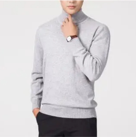 Elegant Turtleneck Sweater Men | Classic knitted Sweater