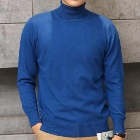 Elegant Turtleneck Sweater Men | Classic knitted Sweater
