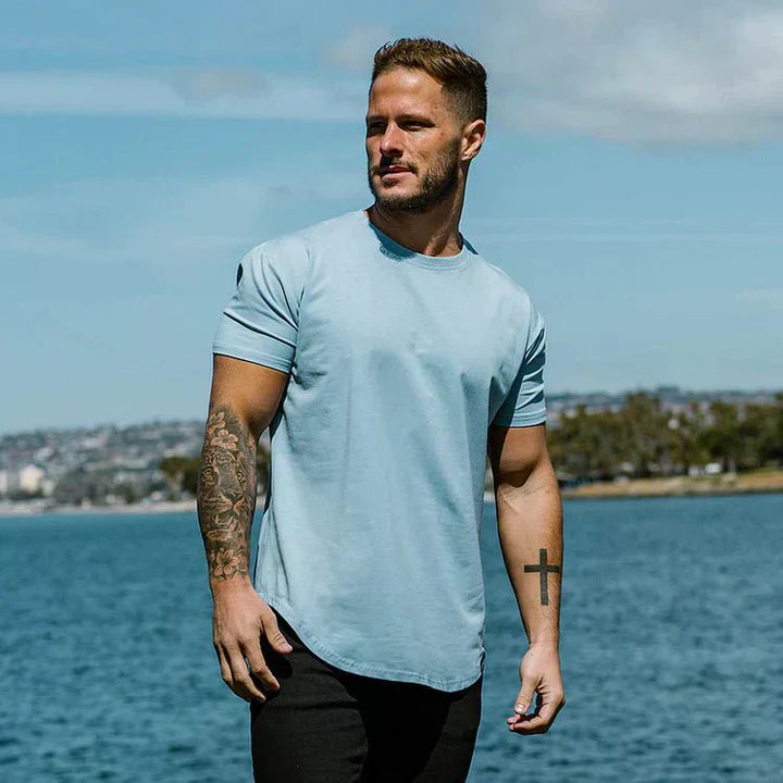 Fitted Short-Sleeve T-Shirt Men