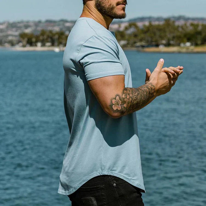 Fitted Short-Sleeve T-Shirt Men