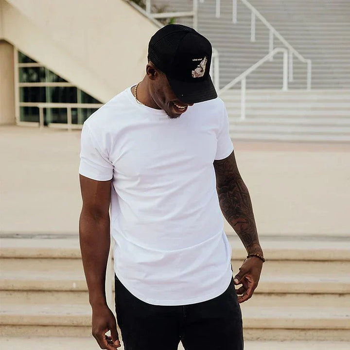 Fitted Short-Sleeve T-Shirt Men