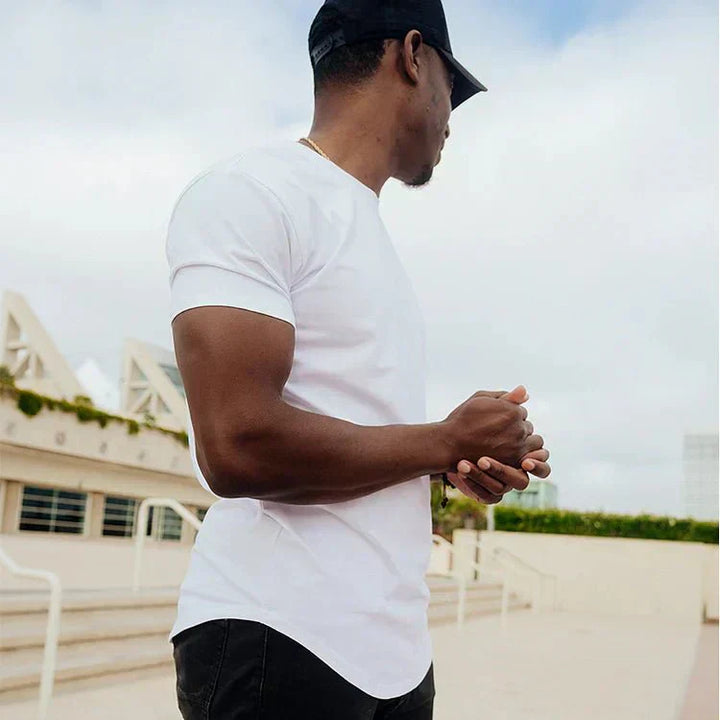 Fitted Short-Sleeve T-Shirt Men