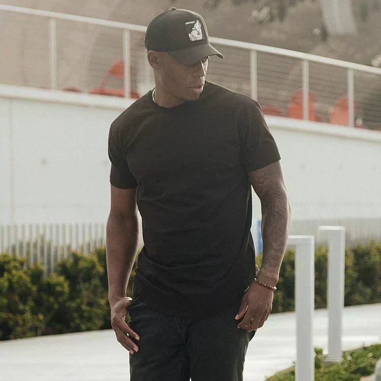 Fitted Short-Sleeve T-Shirt Men