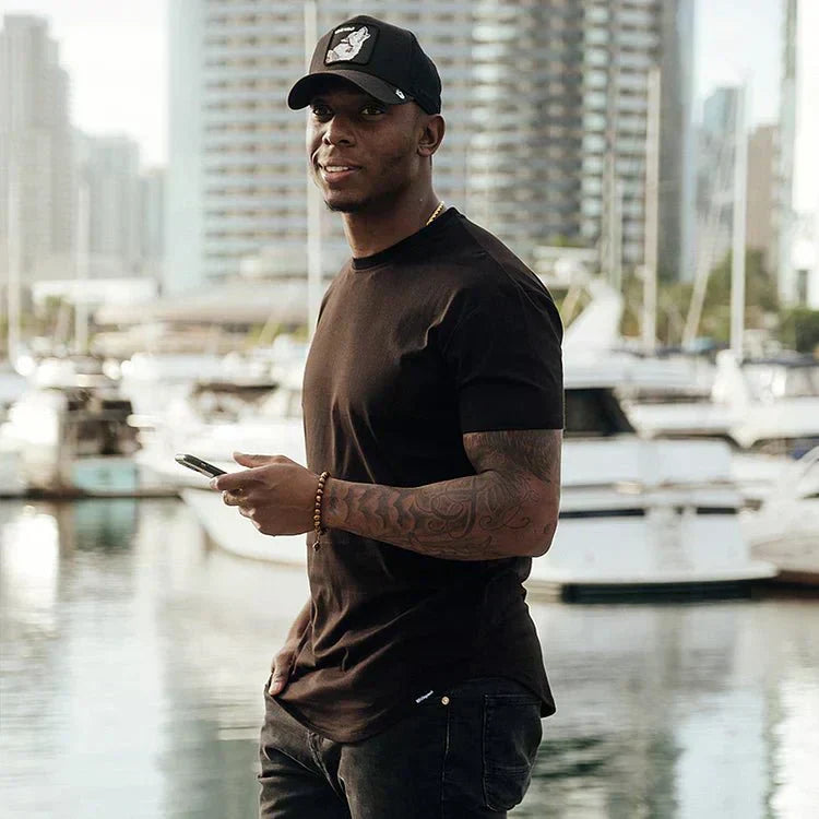 Fitted Short-Sleeve T-Shirt Men