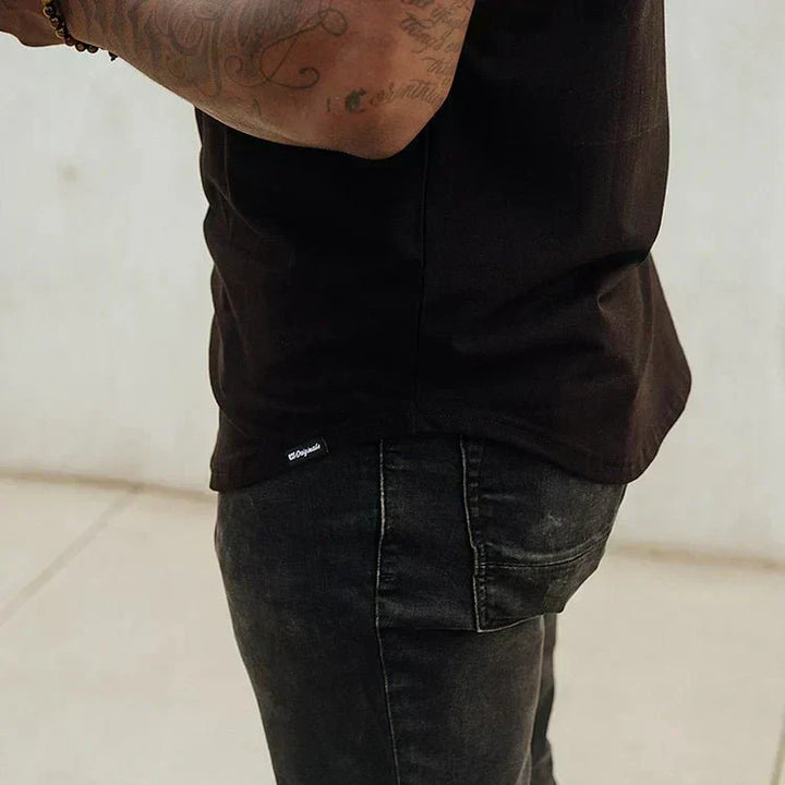 Fitted Short-Sleeve T-Shirt Men