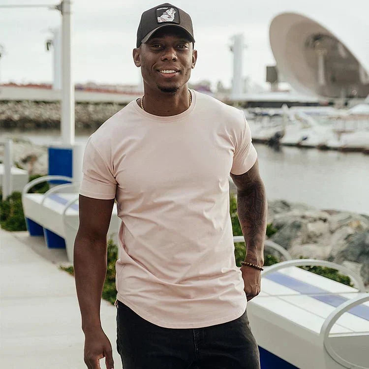 Fitted Short-Sleeve T-Shirt Men