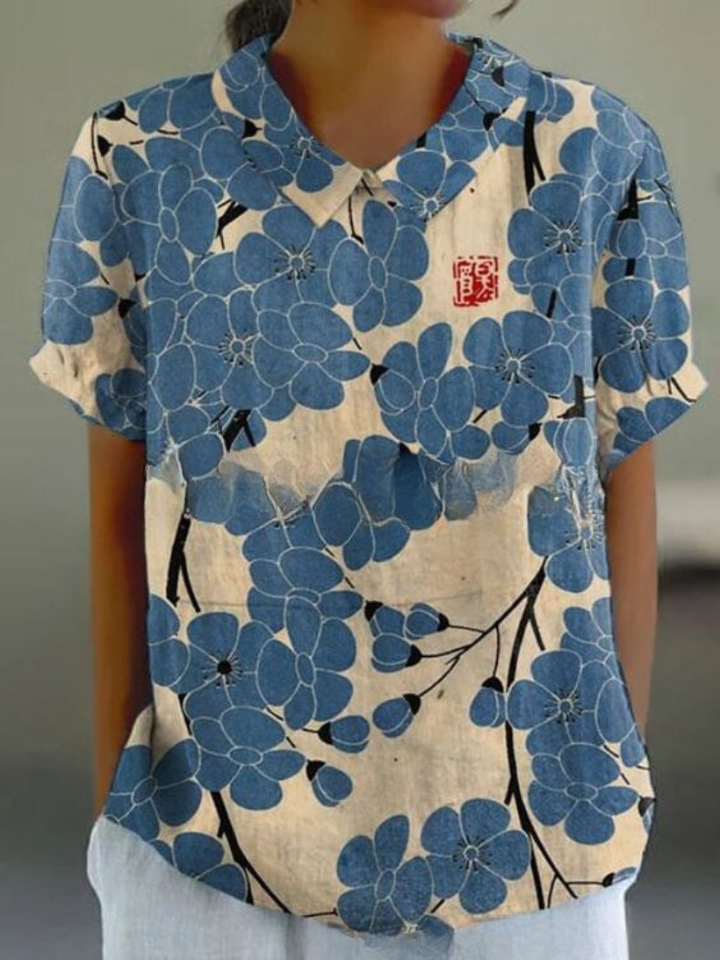 Flora T-shirt - Elegant And Timeless Top