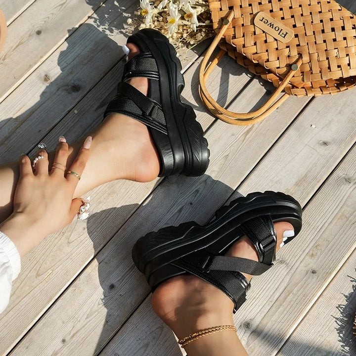 Gothic-Inspired Sandals for Women