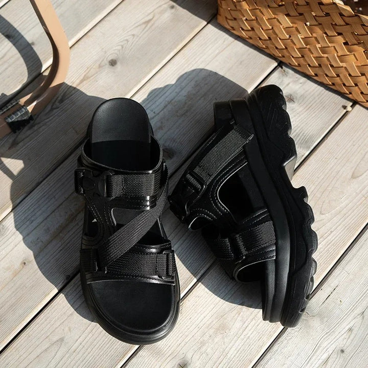 Gothic-Inspired Sandals for Women