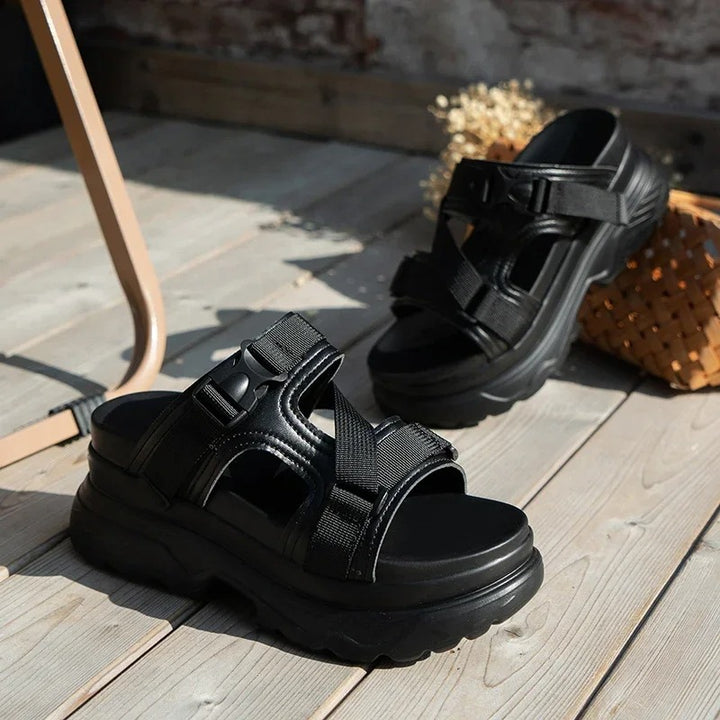 Gothic-Inspired Sandals for Women