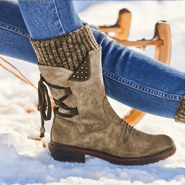 Jendi The new knee-high snow boots