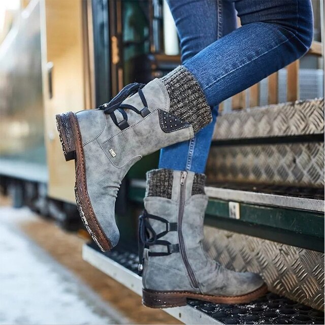 Jendi The new knee-high snow boots