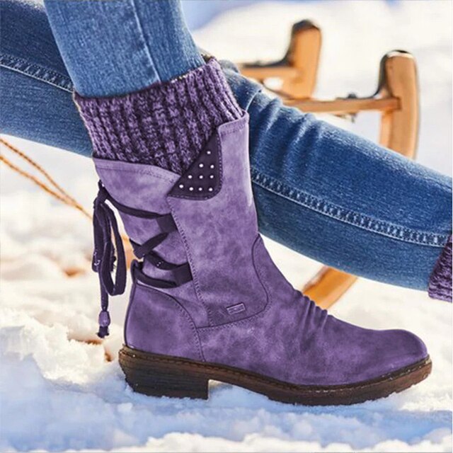 Jendi The new knee-high snow boots