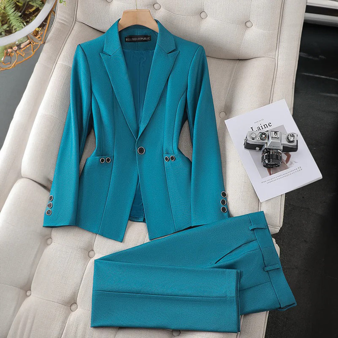 Navende | Ladies Blazer & Pants Set Timeless High Quality