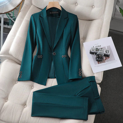 Navende | Ladies Blazer & Pants Set Timeless High Quality