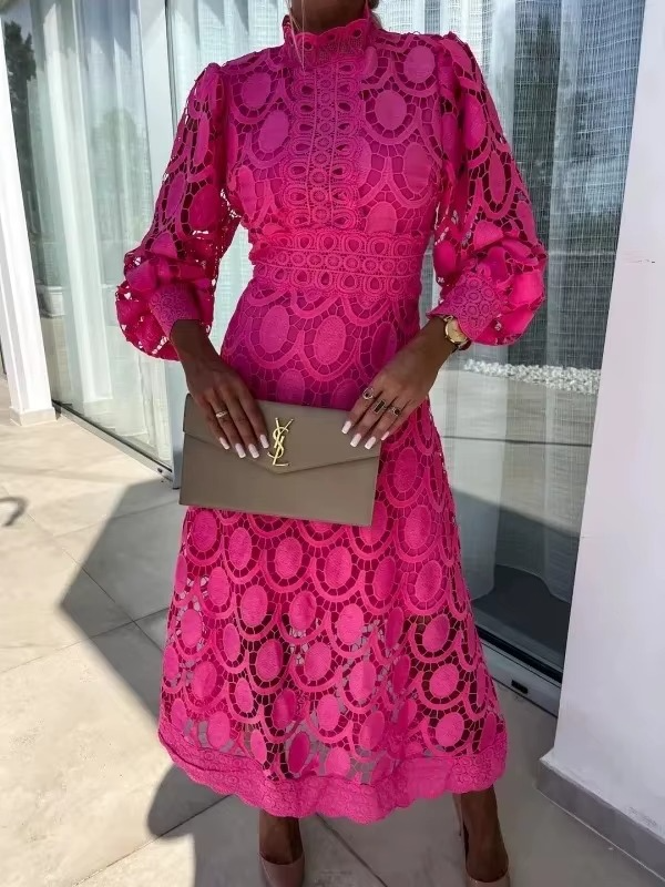Lace Midi Dress Women | Midi Layer