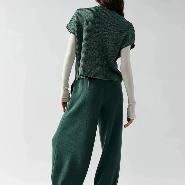 Spring sweater suit for women by Lauran