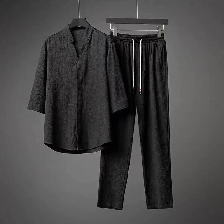 Linen Set for Men in Summer