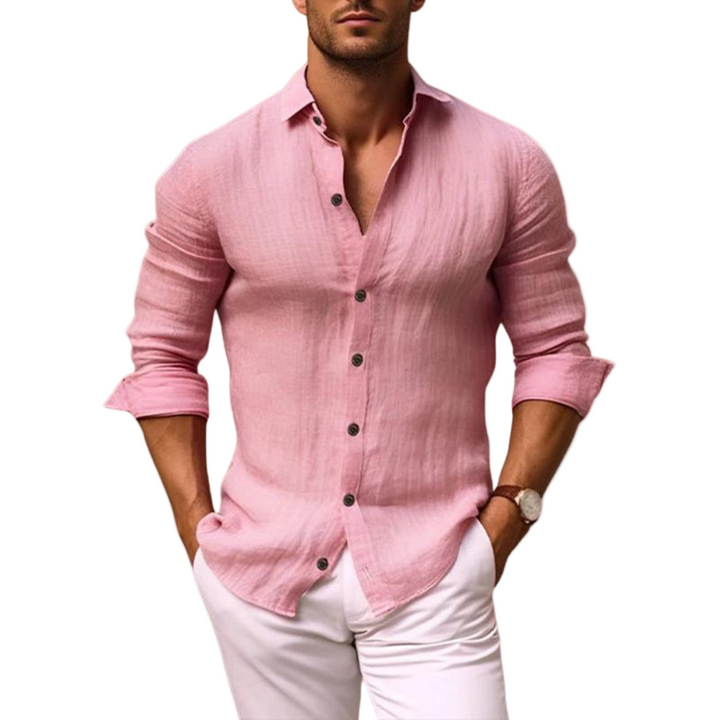 Linen Blend Shirt for Men