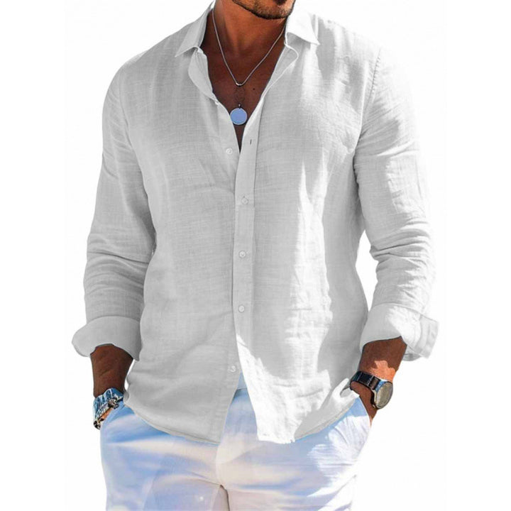 Linen Blend Shirt for Men