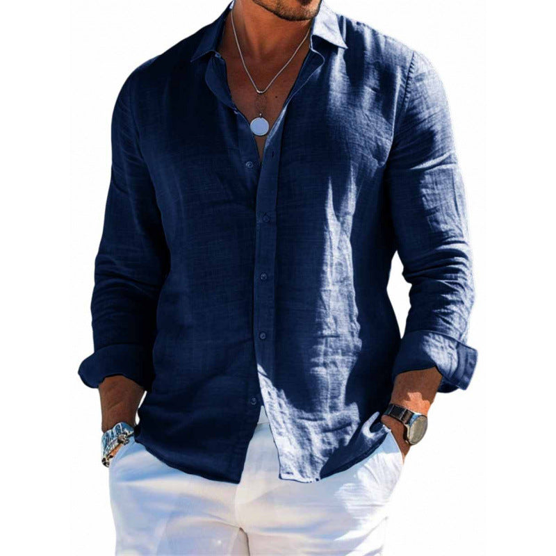 Linen Blend Shirt for Men