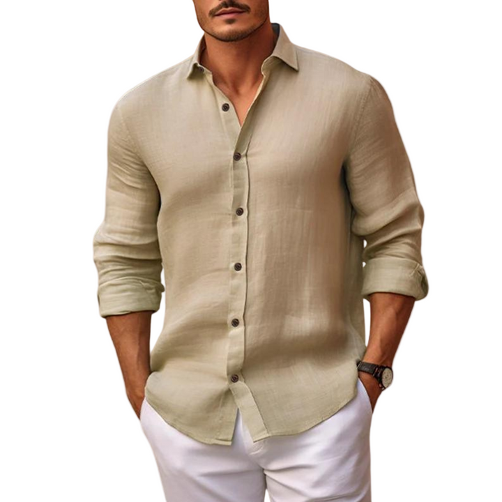 Linen Blend Shirt for Men