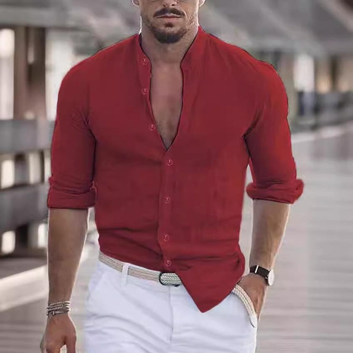 Linen Blend Shirt for Men