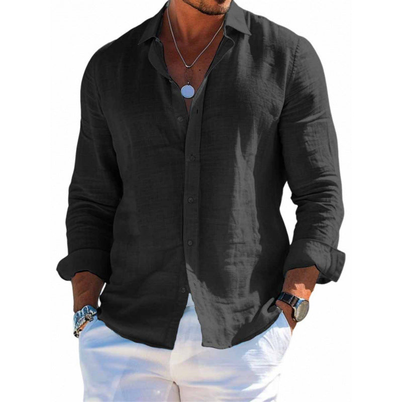 Linen Blend Shirt for Men