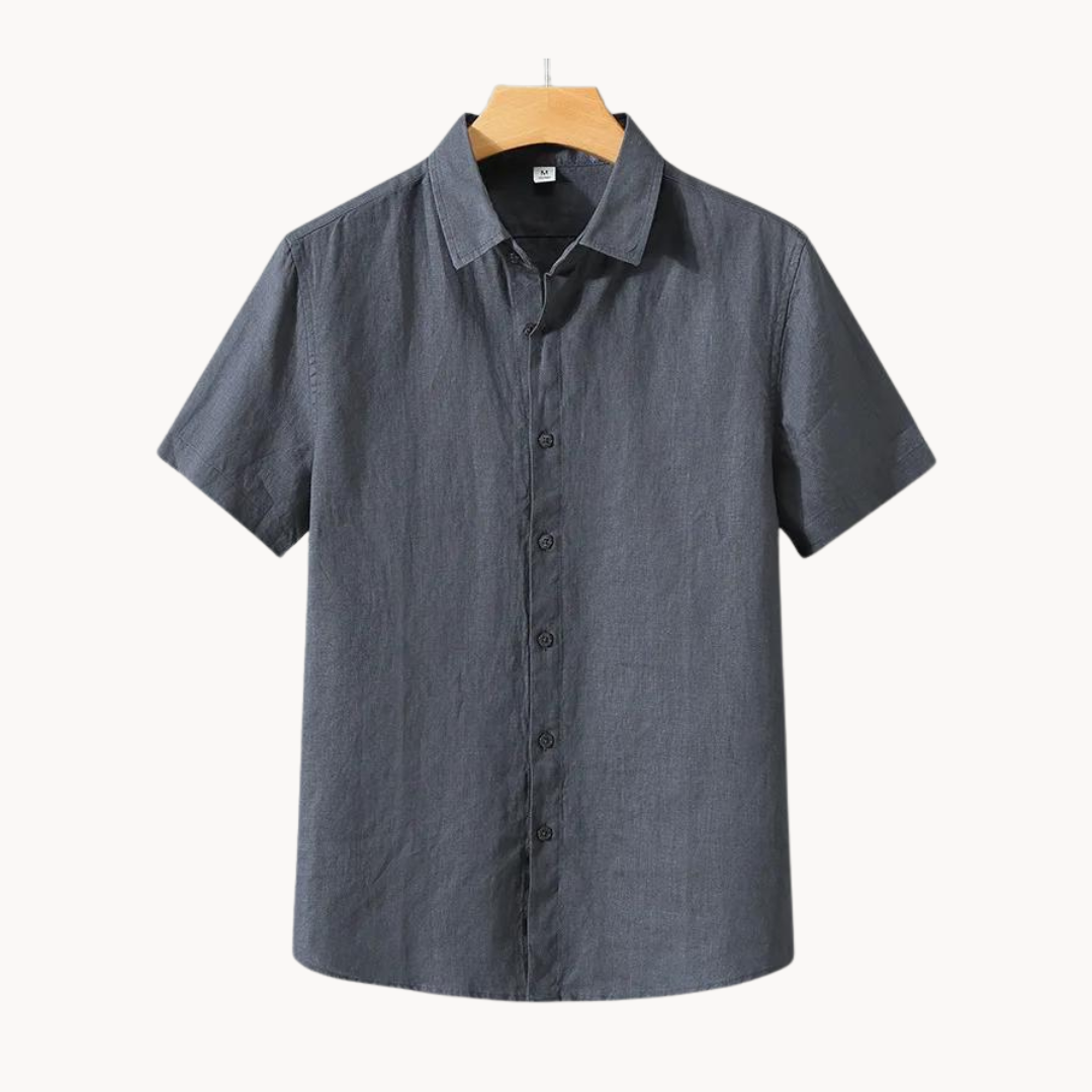 Linen Collared Shirt for Men