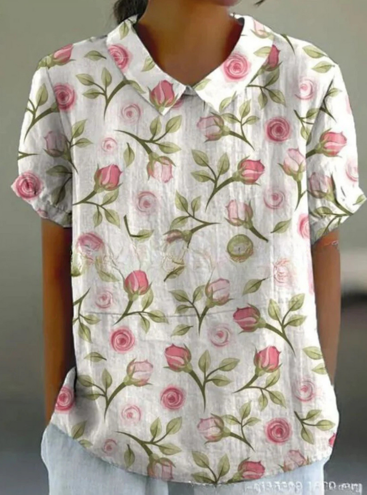 Loose Fit Short-Sleeve T-Shirt for Women