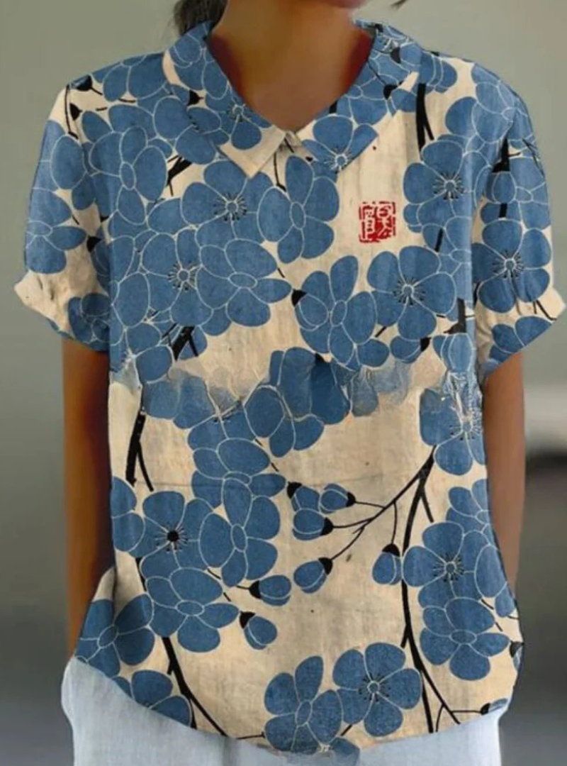 Loose Fit Short-Sleeve T-Shirt for Women