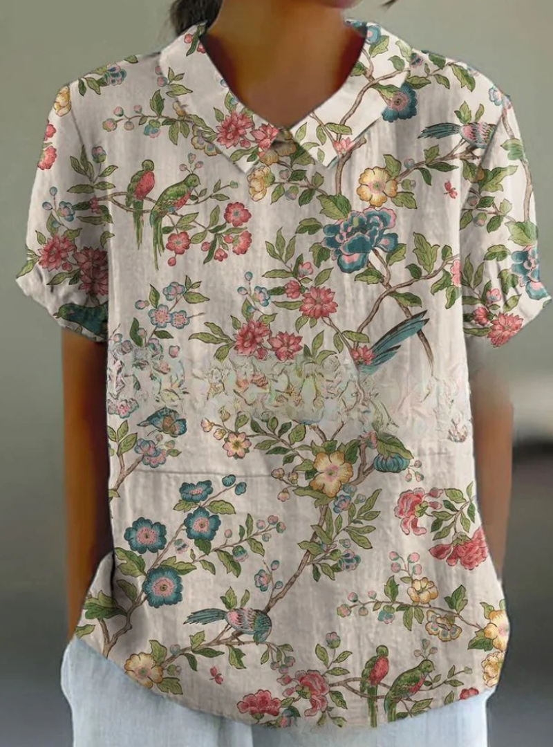 Loose Fit Short-Sleeve T-Shirt for Women