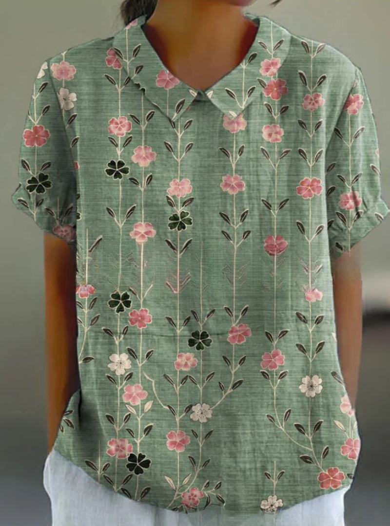 Loose Fit Short-Sleeve T-Shirt for Women