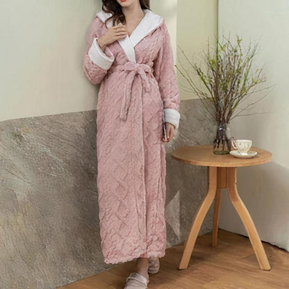Thalyn | Ladies Winter Bathrobe Luxurious & Warm