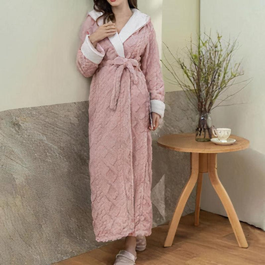 Thalyn | Ladies Winter Bathrobe Luxurious & Warm